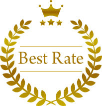 Best Rate（当サイトからのご予約が⼀番お得!）